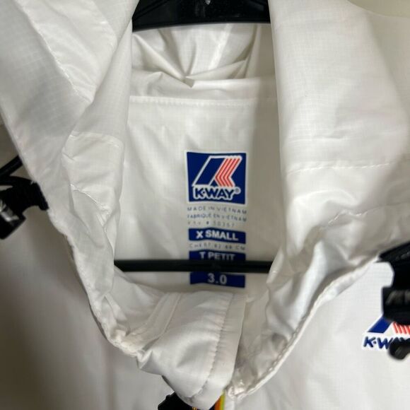 New K-Way LE VRAI 3.0 LEON White XS - Picture 5 of 5